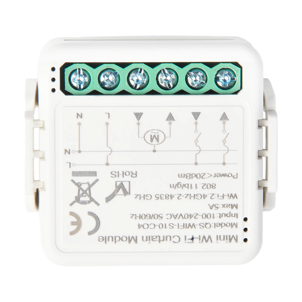 Convenient App Control Voice Control Timer Schedule For ZigBee Smart Shutter Switch Module for Simple Curtain Management Oasis Select