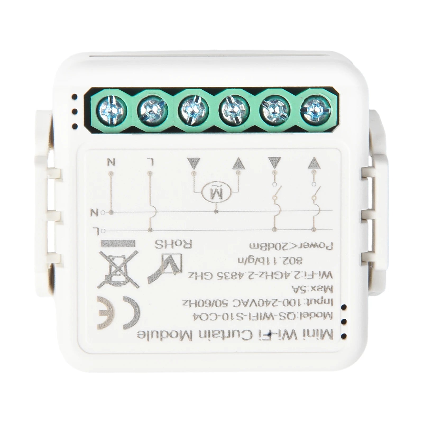 Convenient App Control Voice Control Timer Schedule For ZigBee Smart Shutter Switch Module for Simple Curtain Management Oasis Select