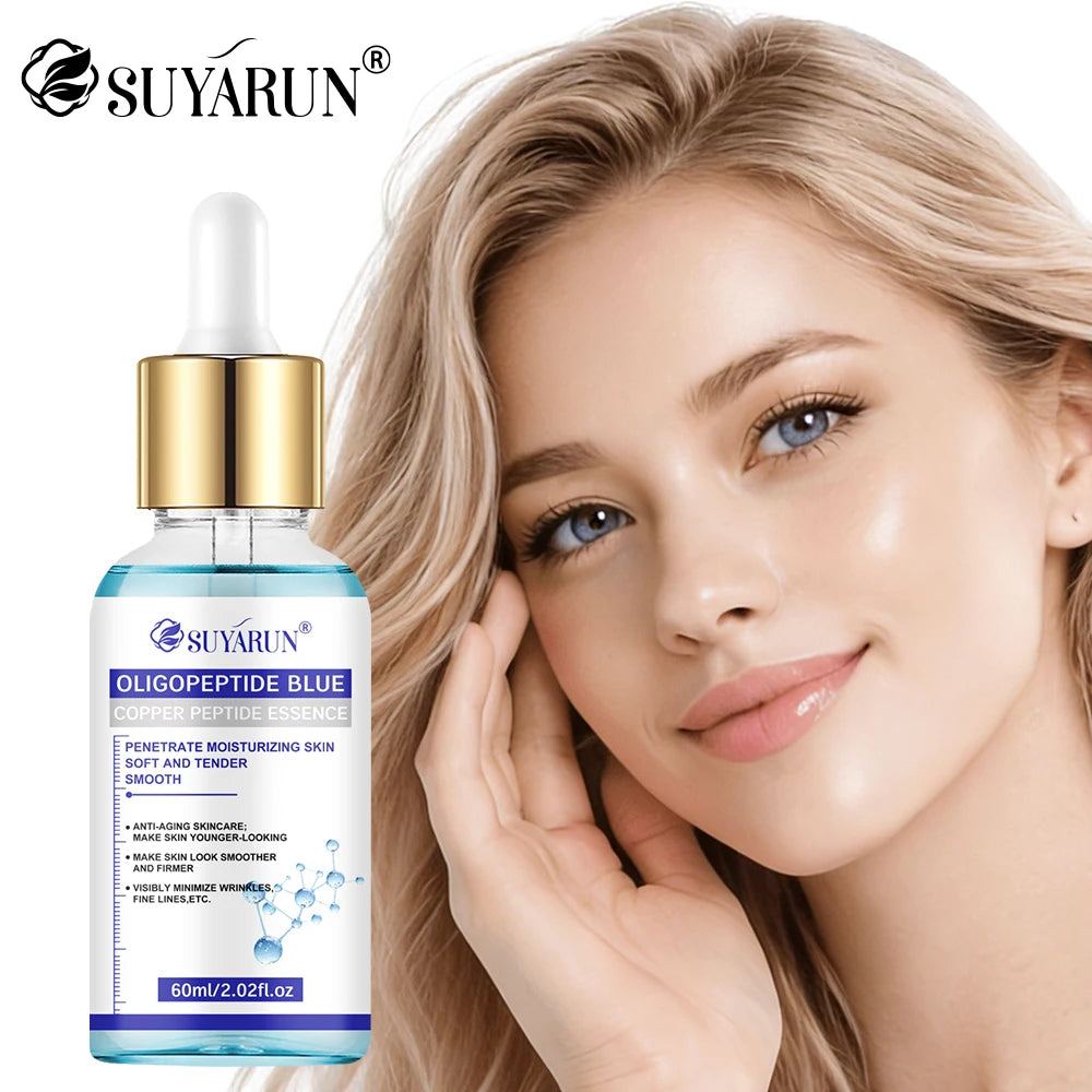 SUYARUN Copper Peptide Face Serum – 48H Hydration & Firming