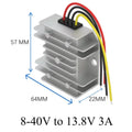 8-40V 12V 24V 36V to 13.8V 12V 30A-1A Voltage Stabilizer Regulator Automatic Buck Step-down Power Module DC Boost Converter Oasis Select 8-40V to 13.8V 3A