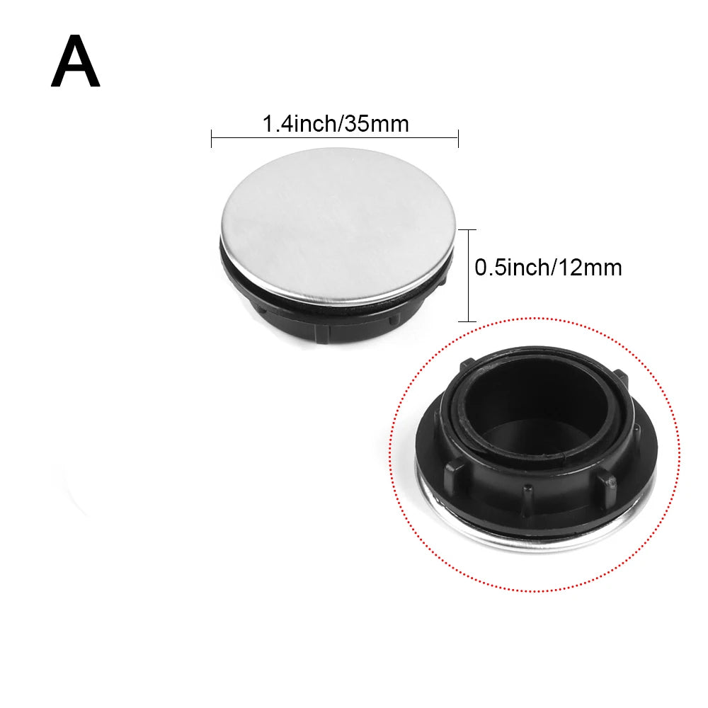 Faucet Hole Cover Water Blanking Plug Stopper for Practical Sink Tap Kitchen Drainage Seal Anti-leakage Washbasin Accessories Oasis Select A