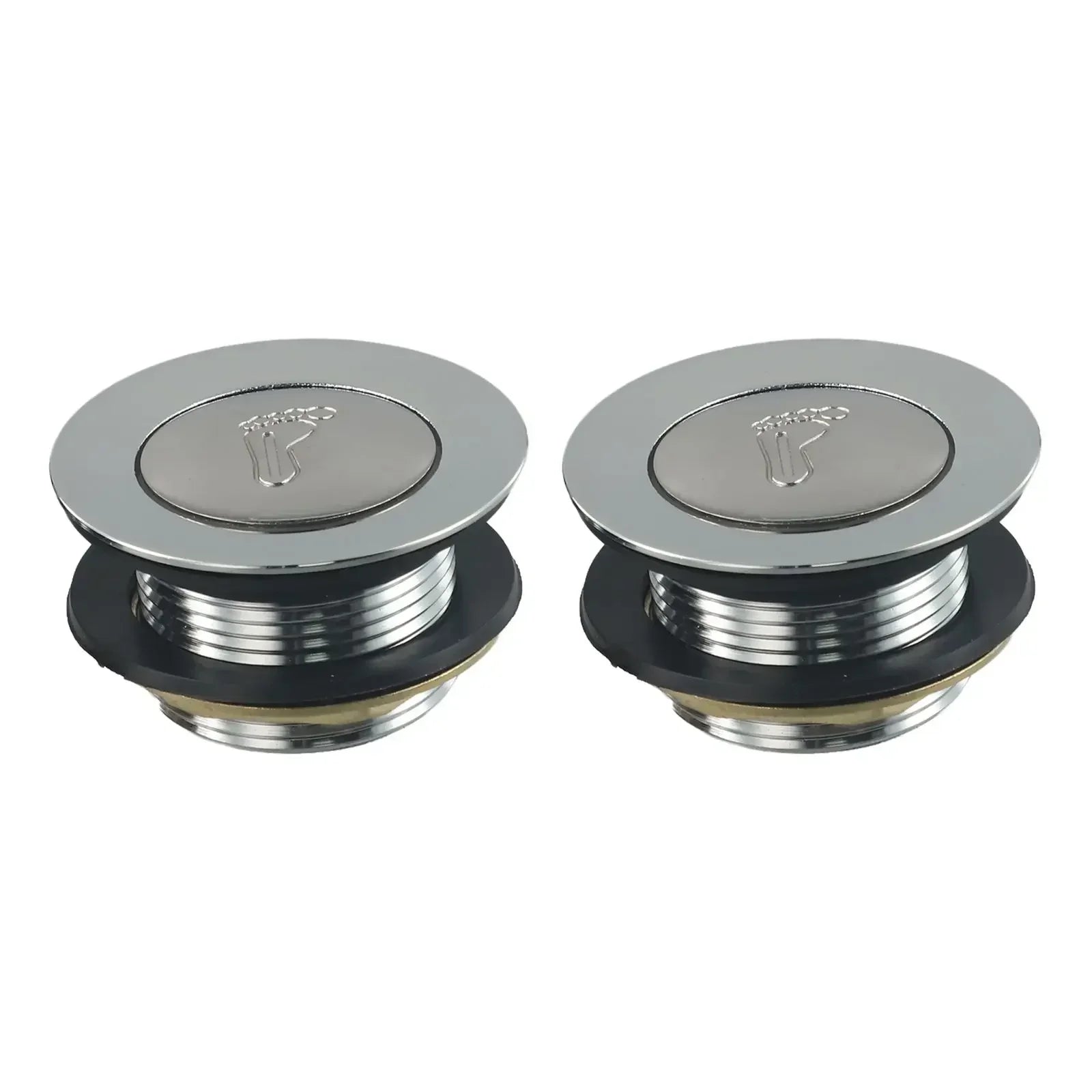 1/2x Bathroom Drian Up Shower Tub Bathtub Waste Drain Floor Drain Home Accessories Kitchen Replacement Part Oasis Select