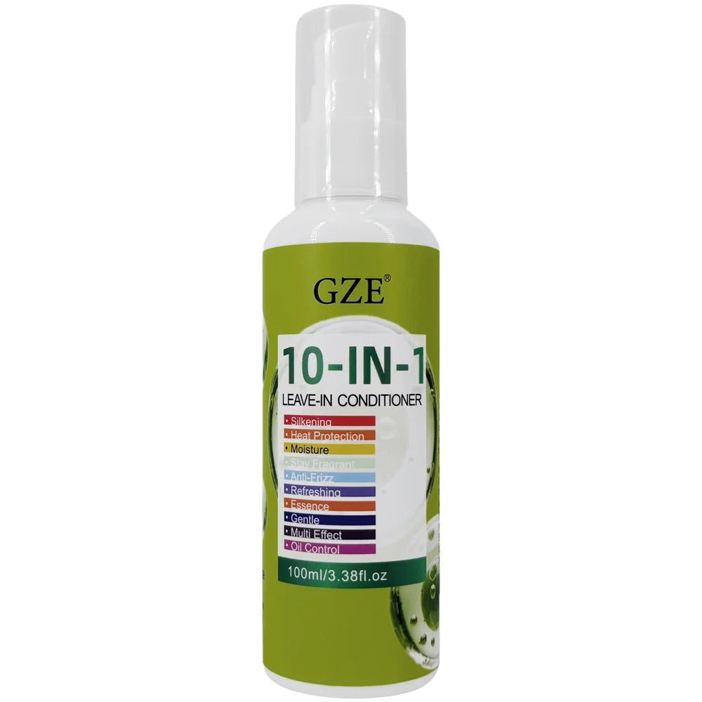 GZE 10-in-1 Leave-In Conditioner | Argan Oil, Anti-Frizz