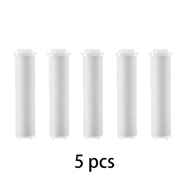 6 Modes Filter Shower Head Anti Limestone High Pressure Rain Showerhead Water Stop Hose Support Faucet Bathroom Accessories Sets Oasis Select 5 pcs filters