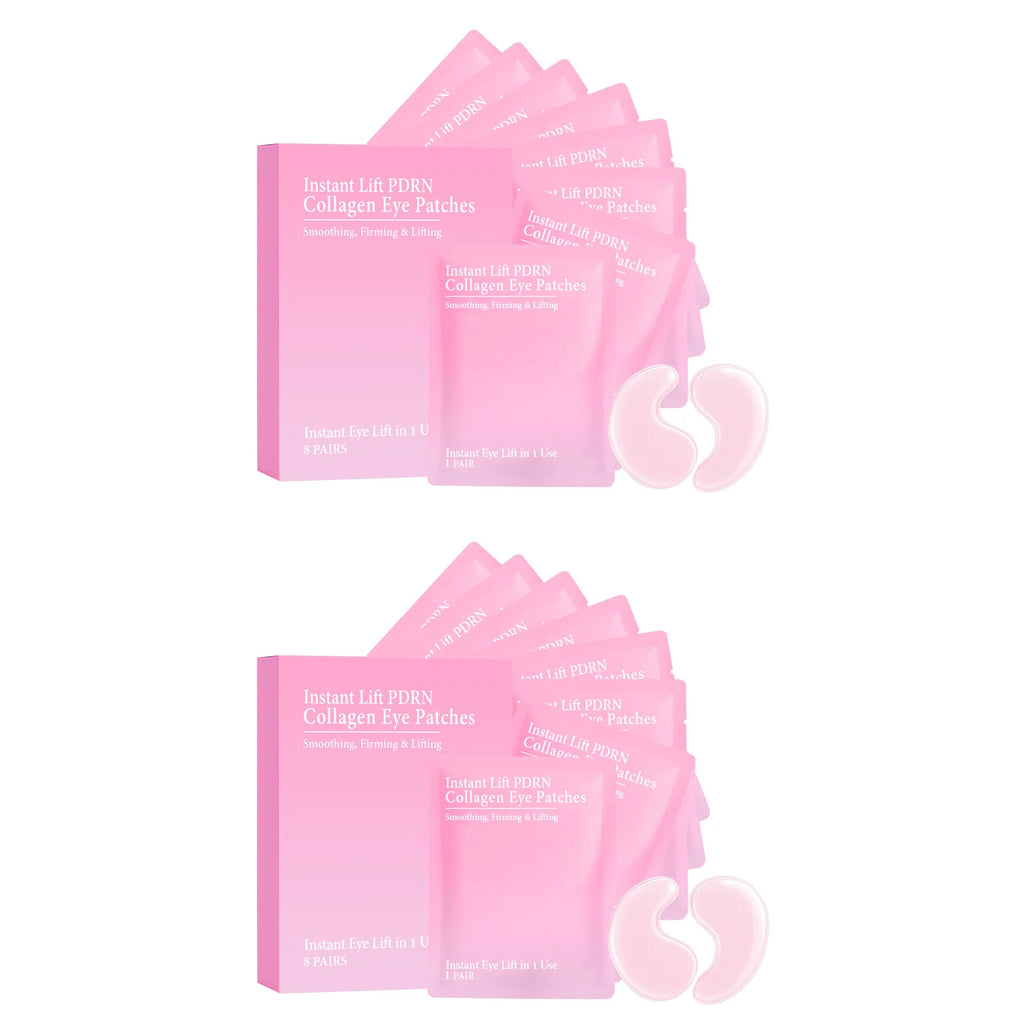 Collagen Eye Patches Hydrogel Anti Dark Circles Reduces Puffiness Instant Lifting Nourishing Anti-Wrinkle Under Eye Mask Oasis Select 16 pairs Boxed