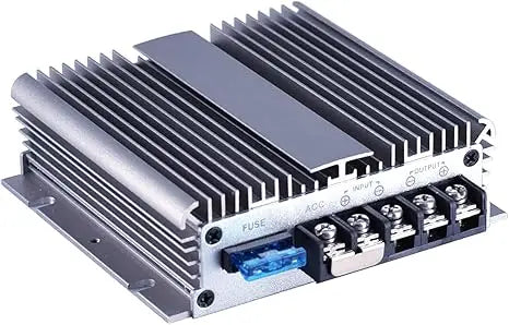 DC 8V-40V to 12V 10A Automatic Buck/Boost Converter Voltage Reducer Waterproof Regulated Power Supply for Golf Cart Club Car Oasis Select 40V-90V to 24V 50A