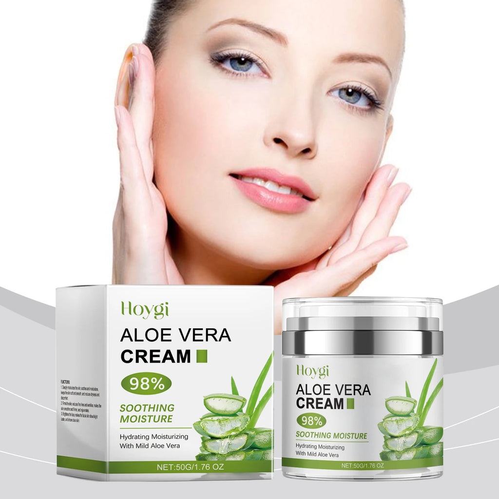 Hoygi Aloe Vera Face Cream – Anti-Wrinkle Moisturizer 50g Facial Moisturizer Cream Oasis Select