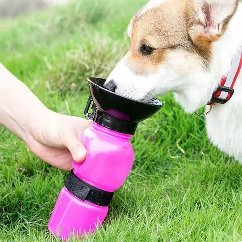 500ml Outdoor Squeeze Portable Pet Dog Water Bottle Large and Small Dog Travel Drinking Cup Supplies Suitable for Dogs and Cats Oasis Select