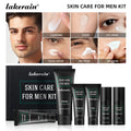 Lakerain Men's 6-Piece Skincare Set | SPF Moisturizer & Serum Kit