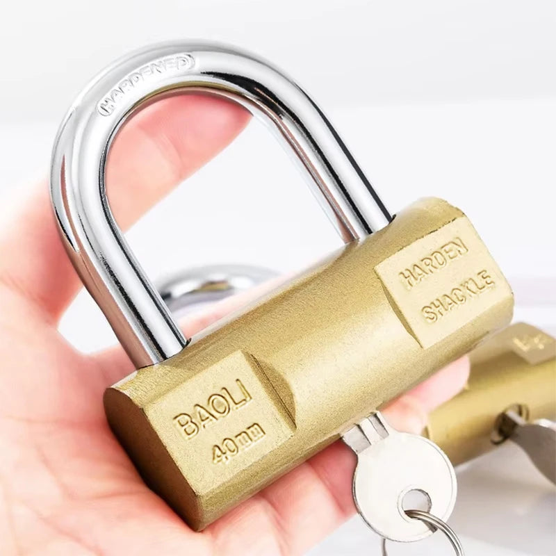 Padlock Small Locks for Luggage Case Locker Home Improvement Hardware 30mm 40mm Include 3Keys Oasis Select