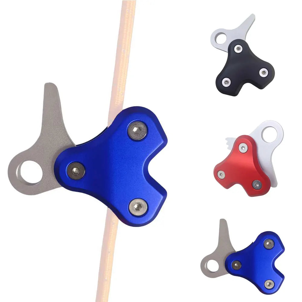 Aluminum Alloy Freediving Rope Pulley Diving Rope Release Device Retractor Pulling System for 8-10mm Rope Oasis Select