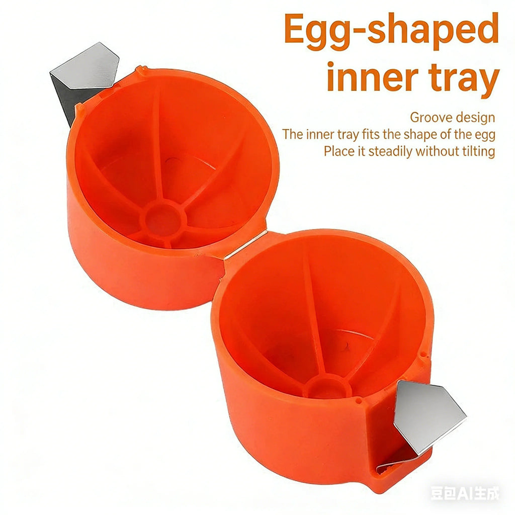 Stainless Steel Household Egg Opener Creative Cute Egg Shell Opener Portable Kitchen Baking Tool Egg Peeler For Cooking Gadgets Oasis Select