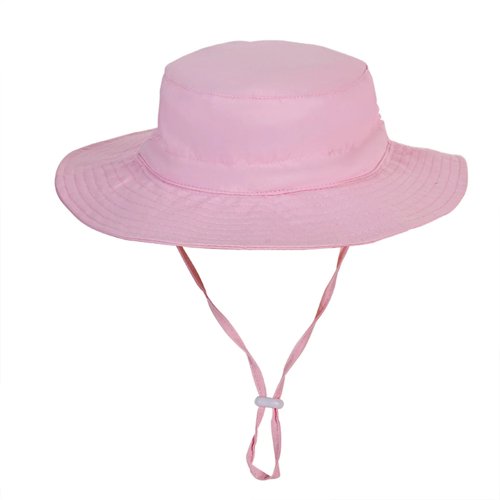 Children's baby sun hat breathable quick drying beach hat quick drying hat adjustable hat big brim fisherman hat Oasis Select 12 M 52-54