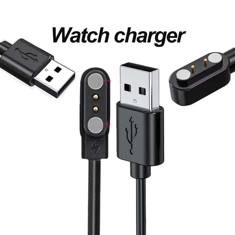 USB Magnetic Charger for Letsfit ID205L ID205S EW1 IW1 IW2 Smartwatch Charger Oasis Select