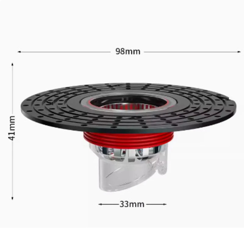 Floor Drain Core Shower Floor Strainer Cover Toilet Sewer Anti-odor Plug ABS No Smell Bathroom Toilet Sewer Shower Drain Oasis Select