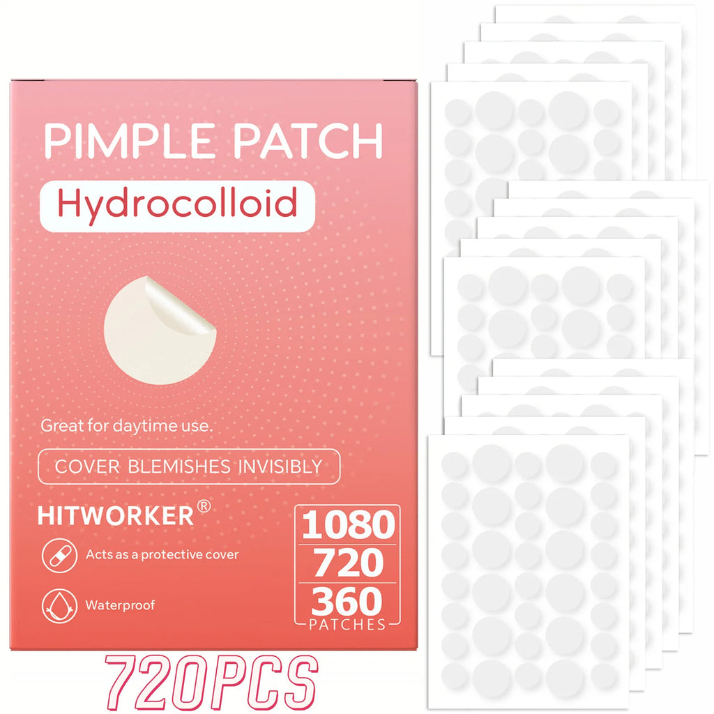 Hydrogel acne patch, 360/720/1080 patch/box, a patch that can effectively remove facial secretions, suitable for men and women Oasis Select 720pcs