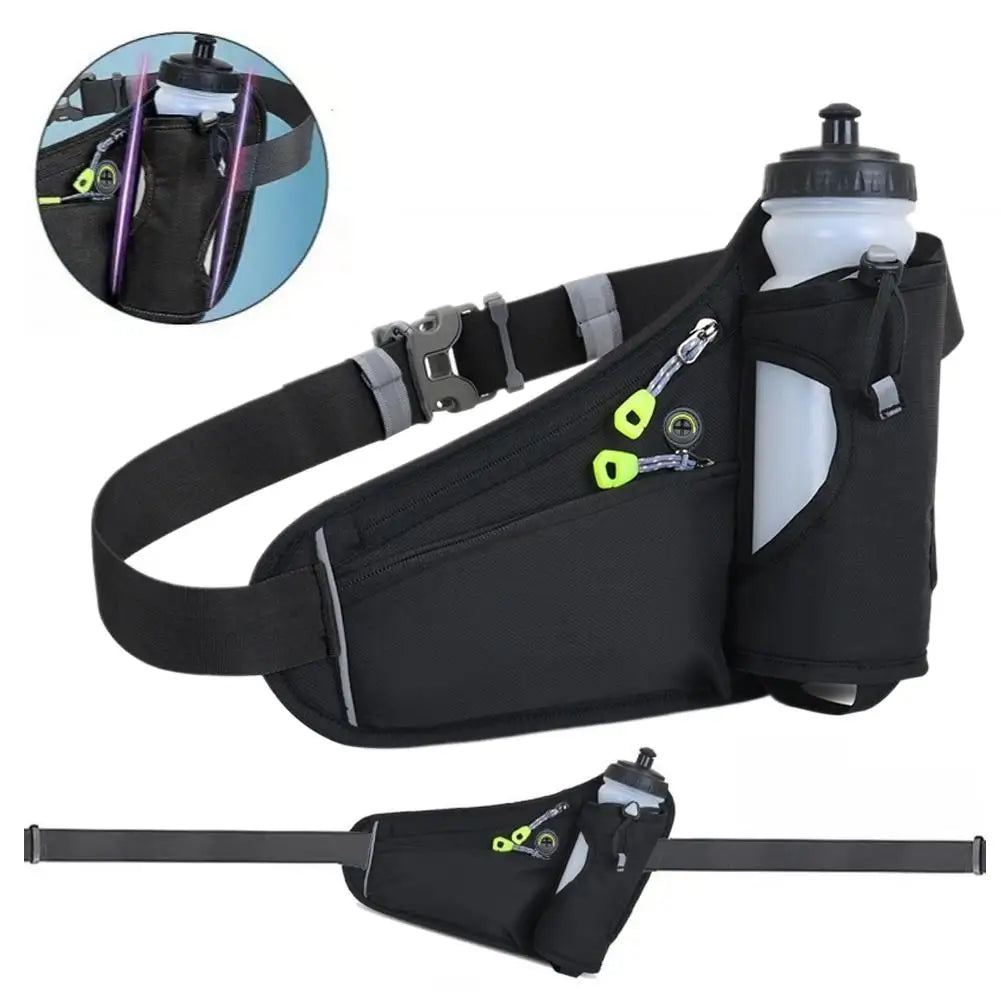 Sport Water Bottle Holder Outdoor Camping Hiking Fitness Running Sports Packs For Men And Women Bicycle Cycling Belt Waist Bags Oasis Select