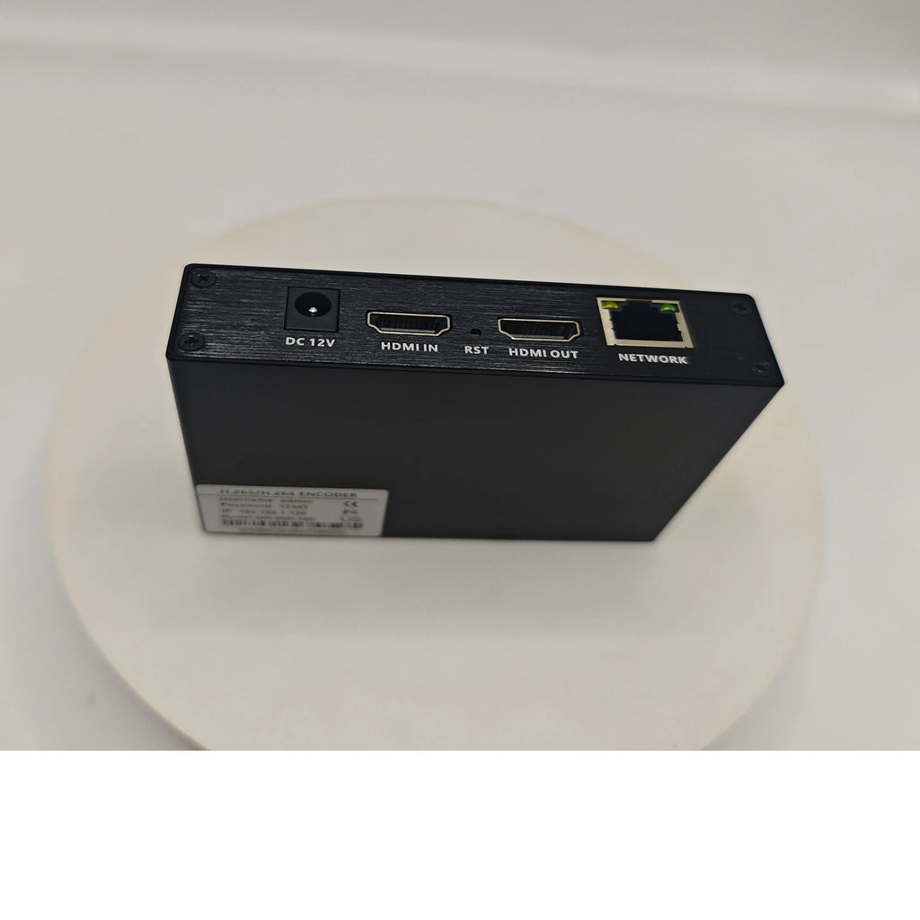 HD Video Encoder H.265 H.264 HEVC IPTV HDMI to IP Encoder NVR Recording Direct Broadcast Platform Push Streaming rtmp hls udp Oasis Select