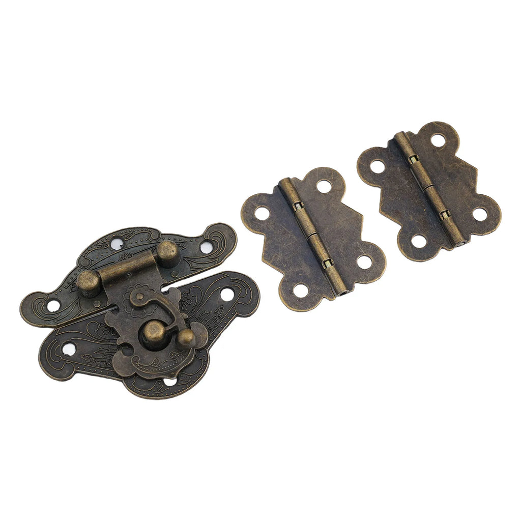 Home Improvement Bronze Cabinet Hinge Furniture Hasp Kits Stylish Hardware Versatile Hinge High-quality Zinc Alloy Oasis Select