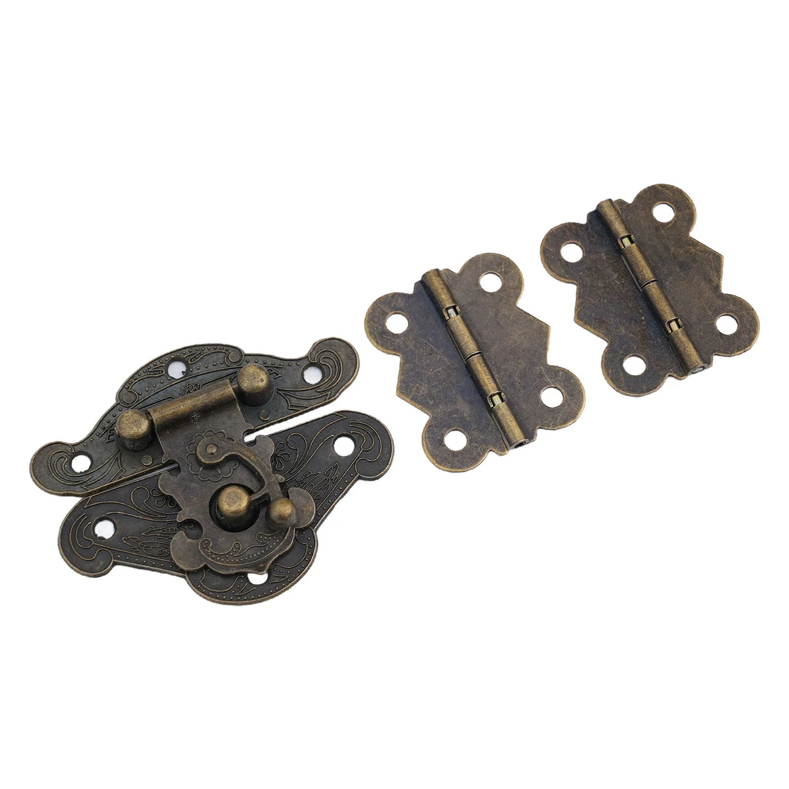 Home Improvement Bronze Cabinet Hinge Furniture Hasp Kits Stylish Hardware Versatile Hinge High-quality Zinc Alloy Oasis Select