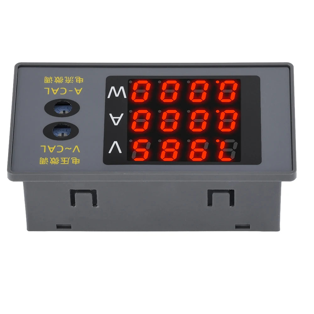 Digital Voltmeter Ammeter Wattmeter Voltage Current Energy Meter DC 0~100V 10A 1000W High Precision Power Meter Oasis Select