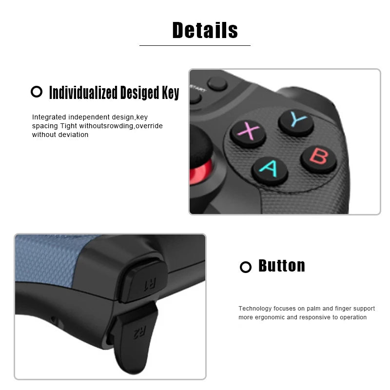 AyeBeau Wireless 2.4G Gamepad Controller – Android, PC & TV