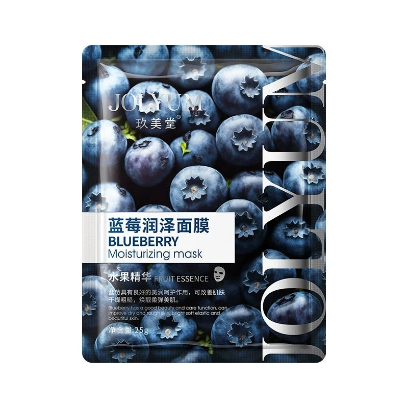 Fruit Face Sheet Masks 6-Pack – Hydrating & Anti-Aging Skincare Face Sheet Mask Oasis Select