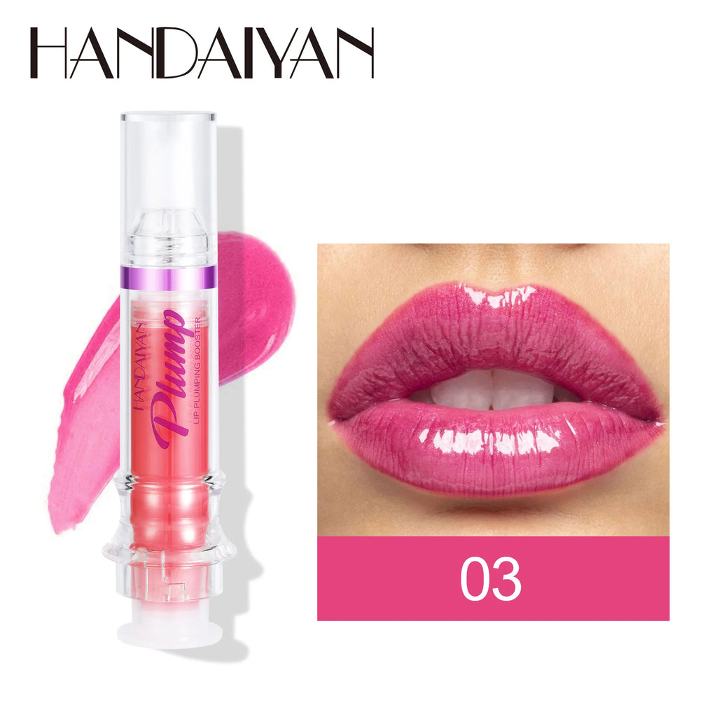 HANDAYAN 6-Color Lip Plumping Gloss – Honey Oil & Vitamin E Set