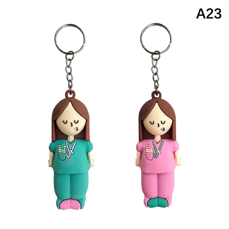 Paw Print Ampoule Vial Opener Keychain – Rubber Cutter Tool