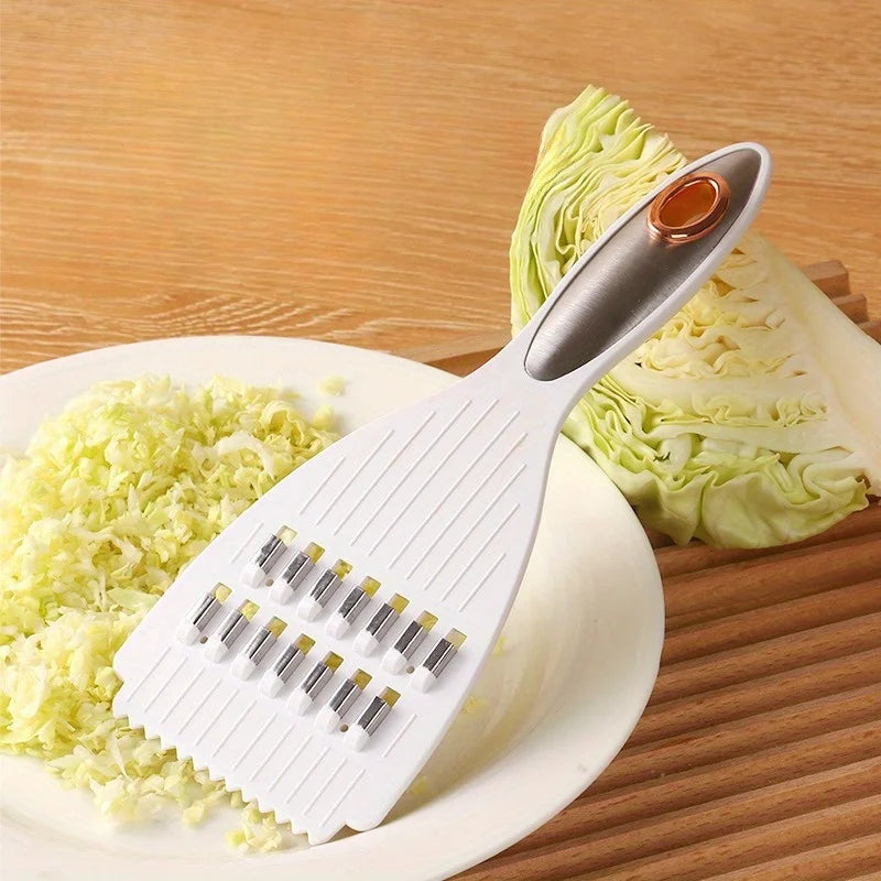 Multi-Functional Vegetable Slicer & Sharpener - Manual Food Cutter for Potatoes, Carrots,Fruits - Durable Plastic Kitchen Gadget Oasis Select
