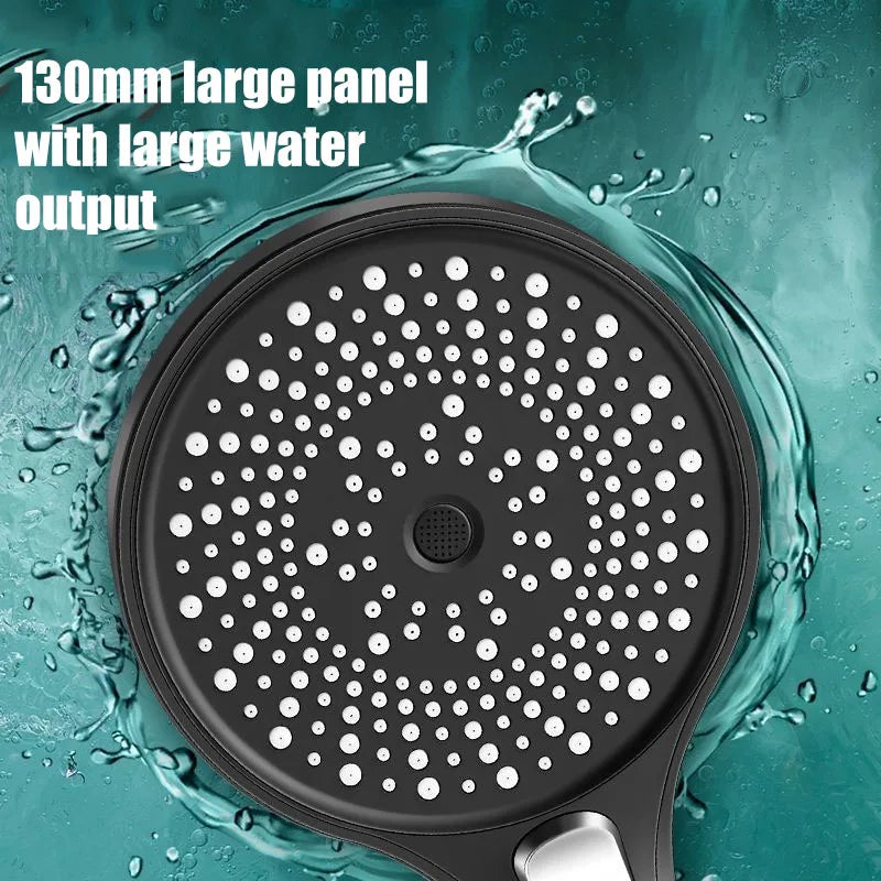 Showerhead shower bathroom accessories large panel showers for bathroom items 3 modes knobs portable heads parts fixture home Oasis Select