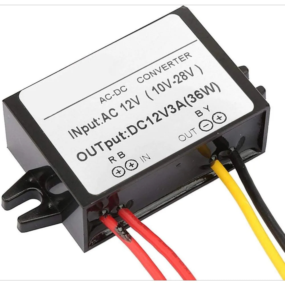 AC/DC 10-28V Step Down To 12V 3A 5A Converter Buck Converter Power Supply Module Efficient Power Conversion For Fans Water Pumps Oasis Select
