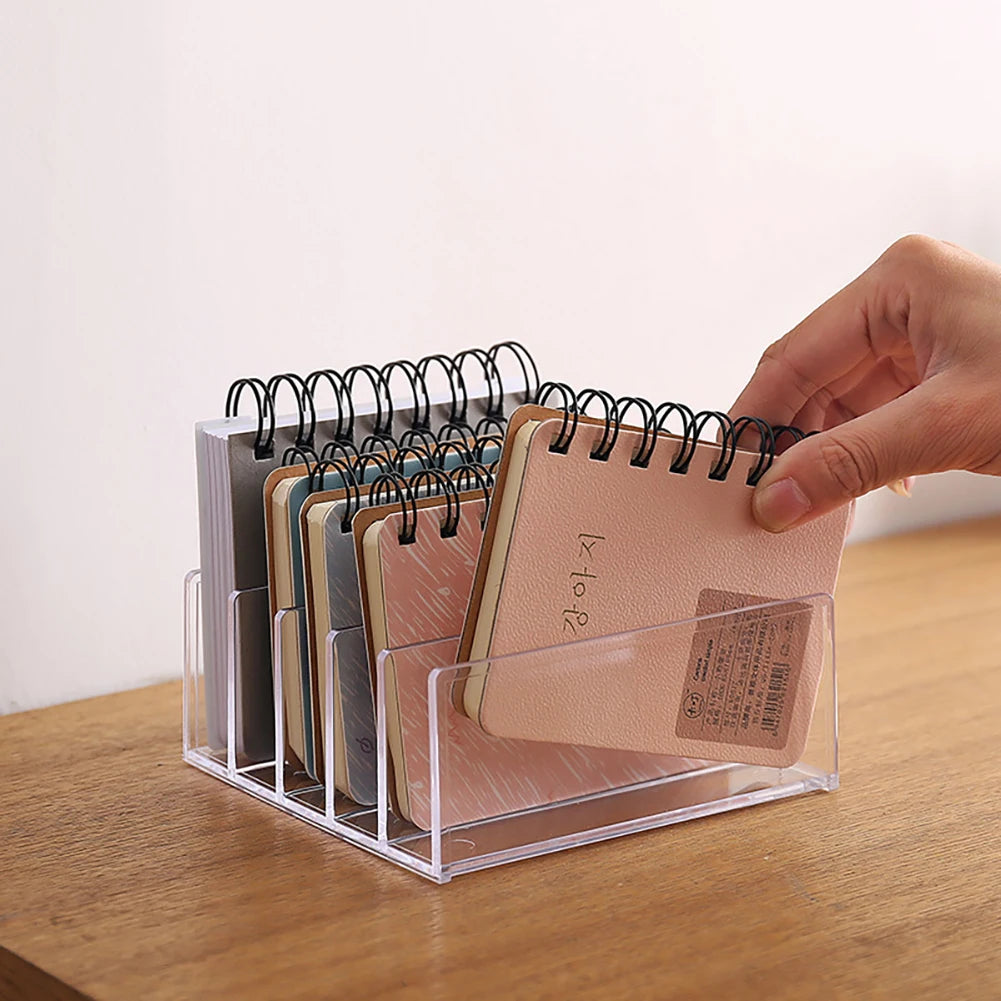 Clear Acrylic Magazine File Holder | Desktop Book Organiser