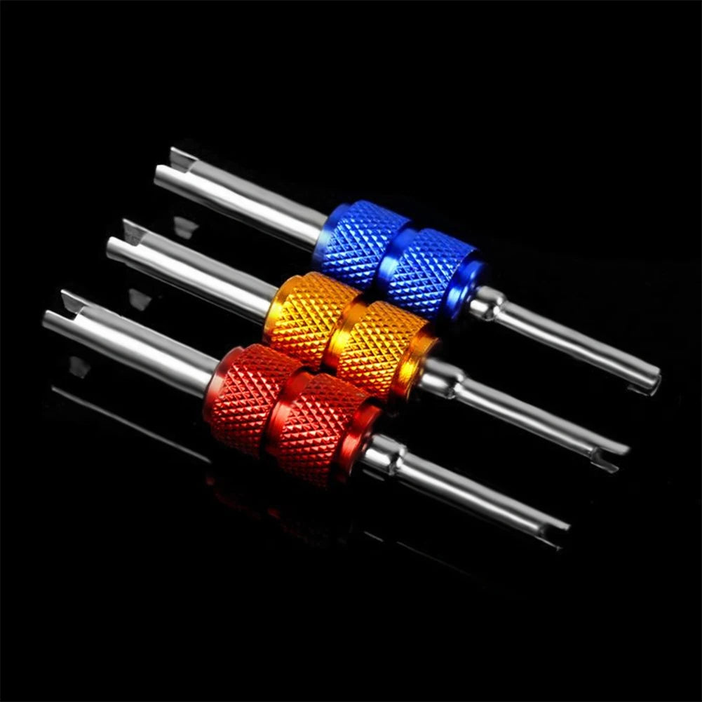 Aluminum Alloy Car A/C Valve Core Remover Wrench | Universal AC Valve Core Tool Oasis Select