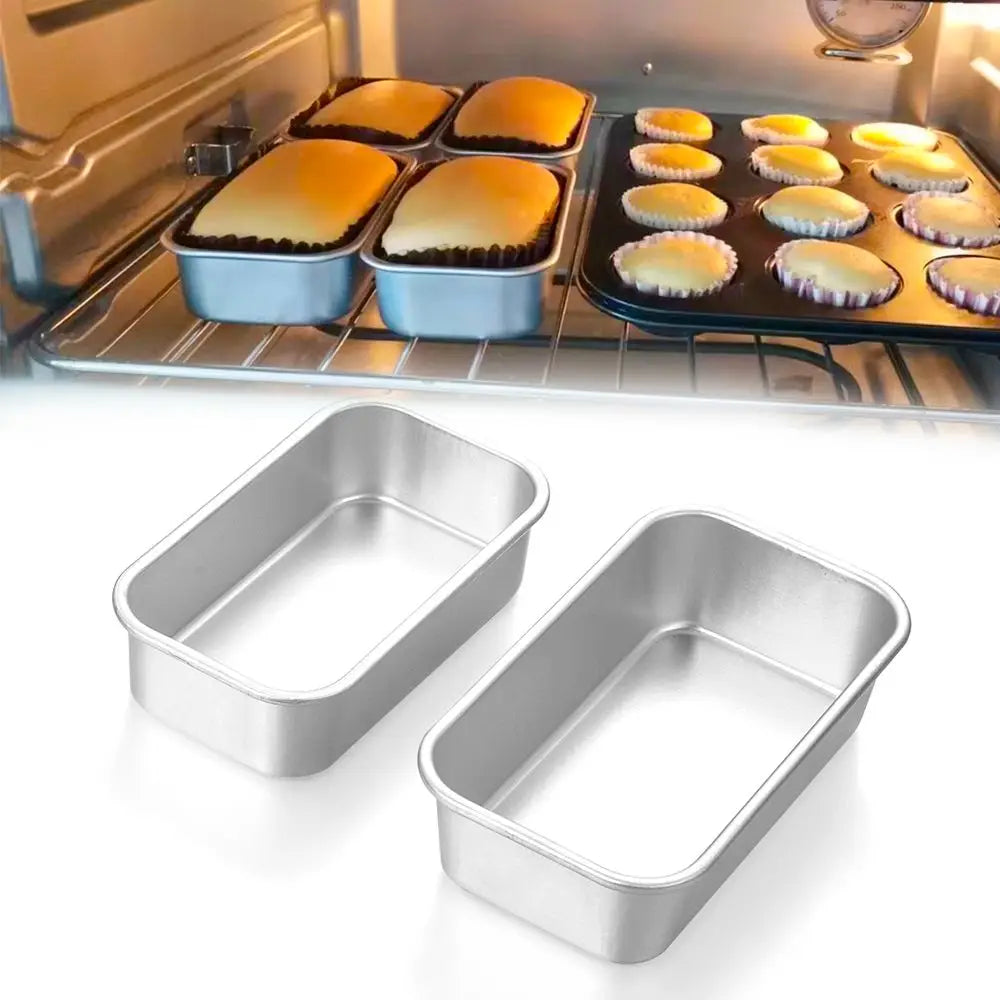 Aluminum Alloy Non Stick Roasting Pastry Box Kitchen Gadgets Cake Mold Loaf Pan Baking Bread Pan Oasis Select