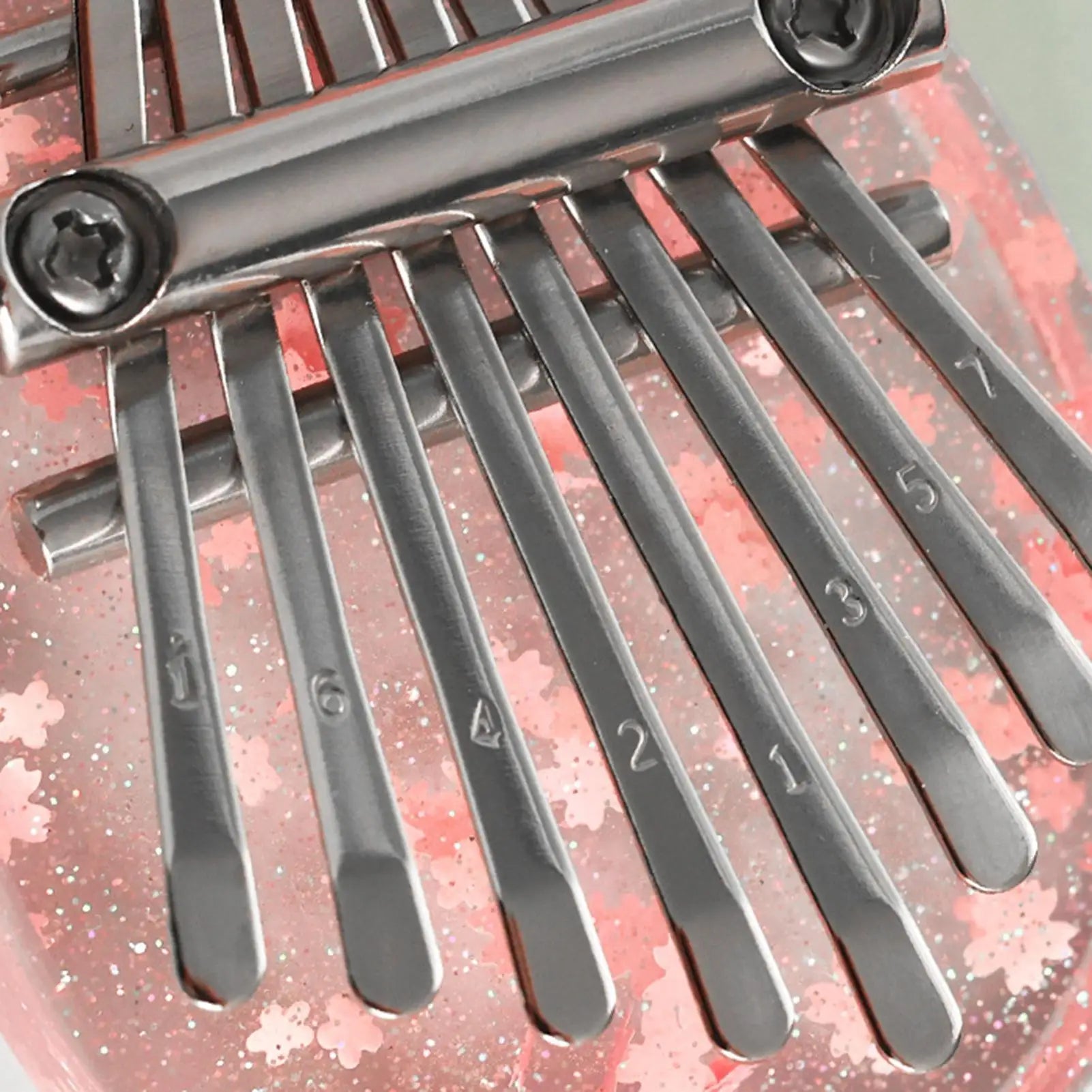 8-key Finger Thumb Piano Mini Kalimba Portable Finger Piano for Adults and Children Kalimba Musical Instrument Gift Mini Pendant Oasis Select