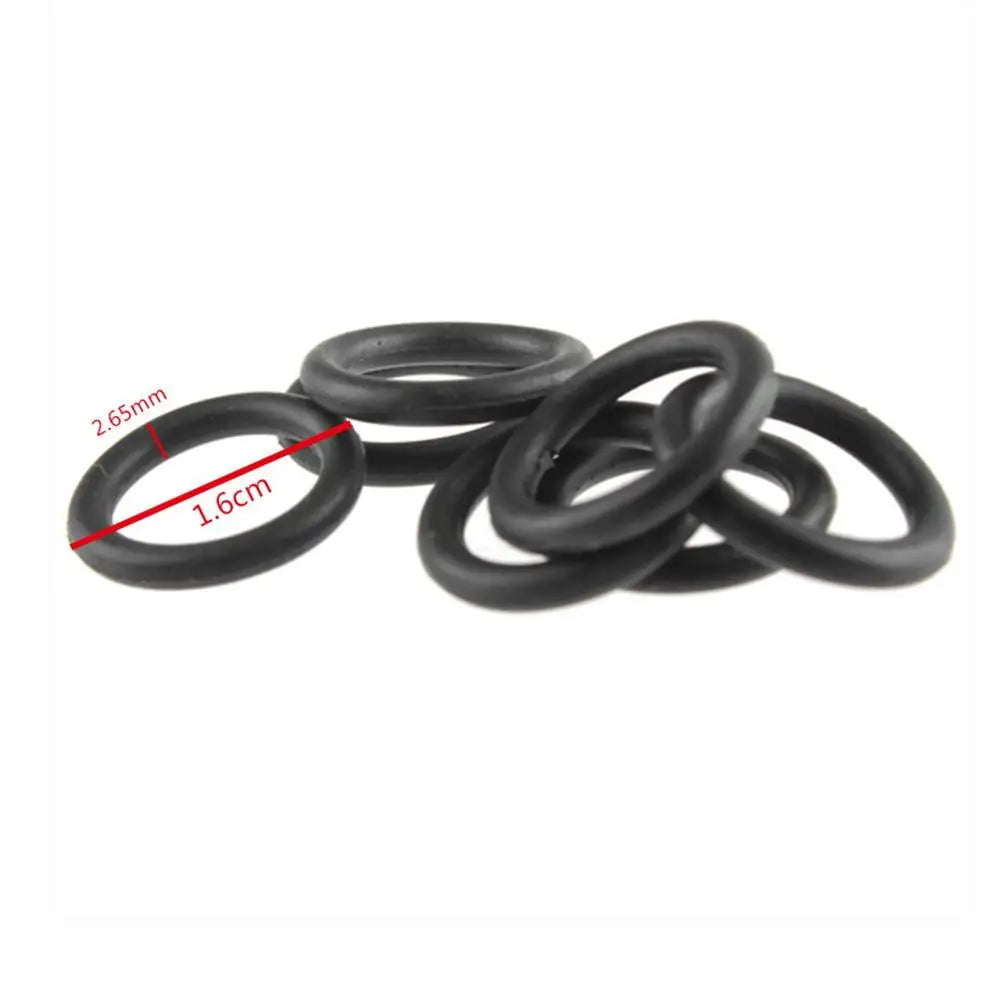 50pcs Plumbing Pressure O Rings Washer Sealing Washer for Plumbing Automotive and Faucet Repair Resist Oil and Heat O Rings Kit Oasis Select Black
