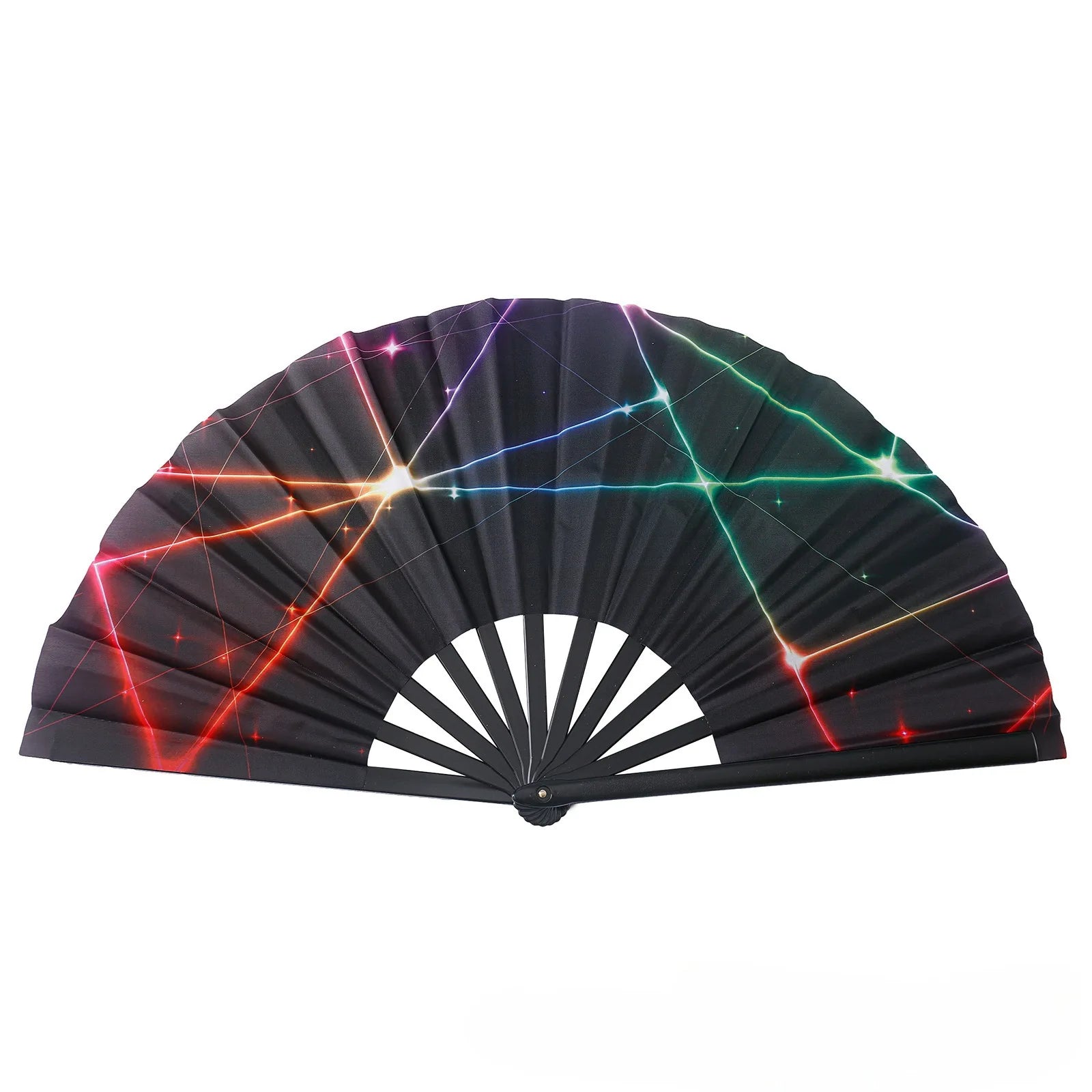 Boots The Ground Hand Fan Foldable Country Line Dance Fan Portable Large Popping Fan For Dance Practice Party Performance Oasis Select 2