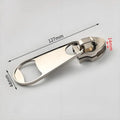 Large Zipper-Shaped Magnetic Beer Bottle Opener Refrigerator Magnet Functional Home Decorative Item Creative Oasis Select A