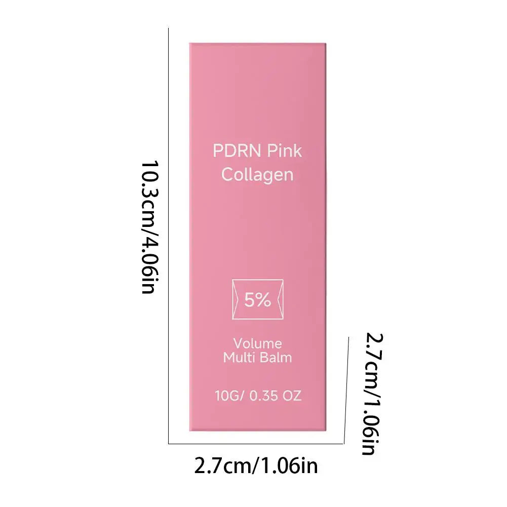Pink Collagen Multi Balm Stick Deep Hydration Moisturizing Wrinkle Bounce Lifting Anti-Wrinkle Facial Cream Korean Beauty Care Oasis Select
