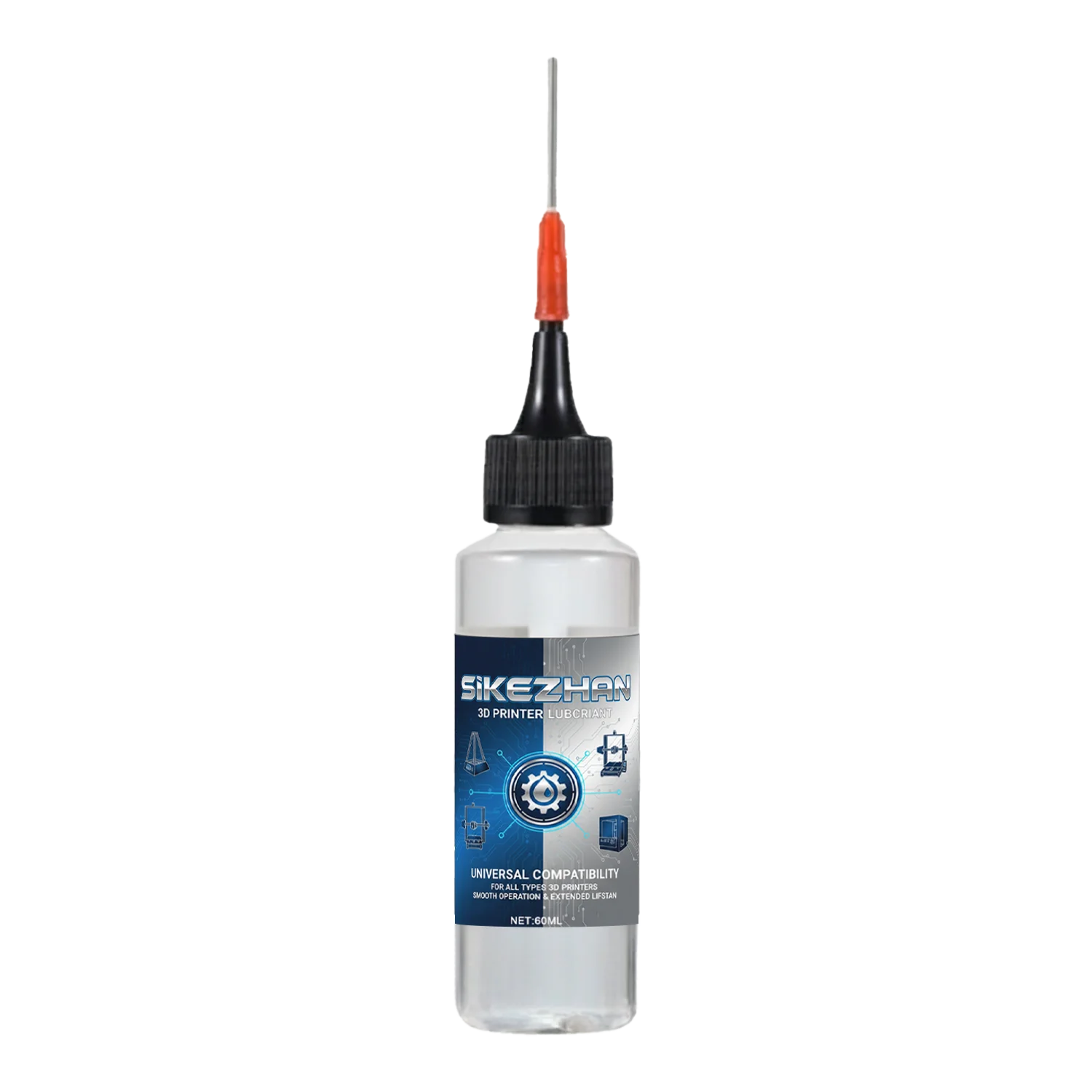 High Performance FDM 3D Printer Lubricant Grease Bearing Rail Maintenance Oil for Creality Ender 3 Bambu Lab Screw Parts Oasis Select 1PC-60ml
