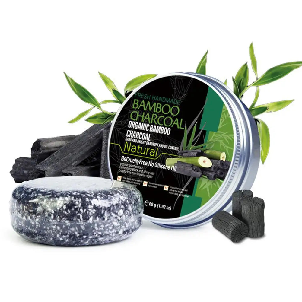 Rosemary Shampoo Soap Ginger/bamboo/lavender/Polygonum Multiflorum Deep Cleansing Soap Bar For Treated Dry Damaged Hair Care Oasis Select bamboo charcoal