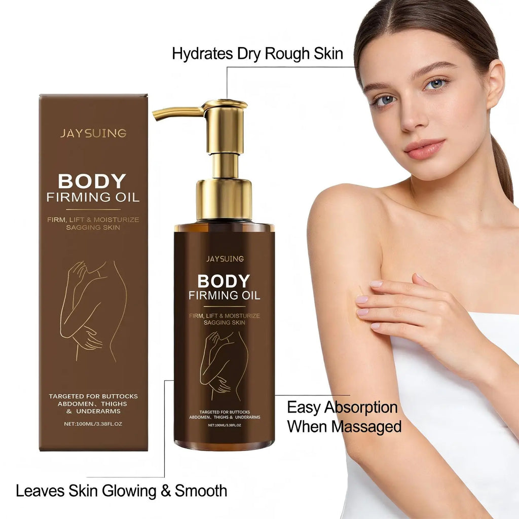 Body Firming Oil for Buttocks Abdomen Thighs Firming Lifting Skin Improve Sagging Reduce Dryness Brightening Smoothing Skin Care Oasis Select