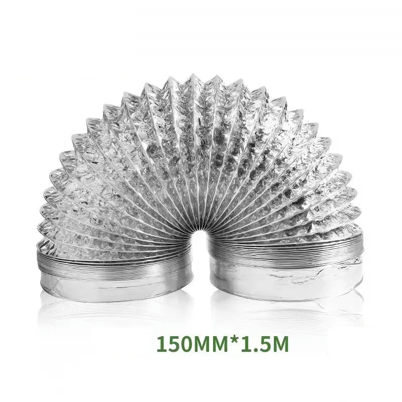 Flexible Aluminum Foil Ventilation Duct Hose | 80–200mm