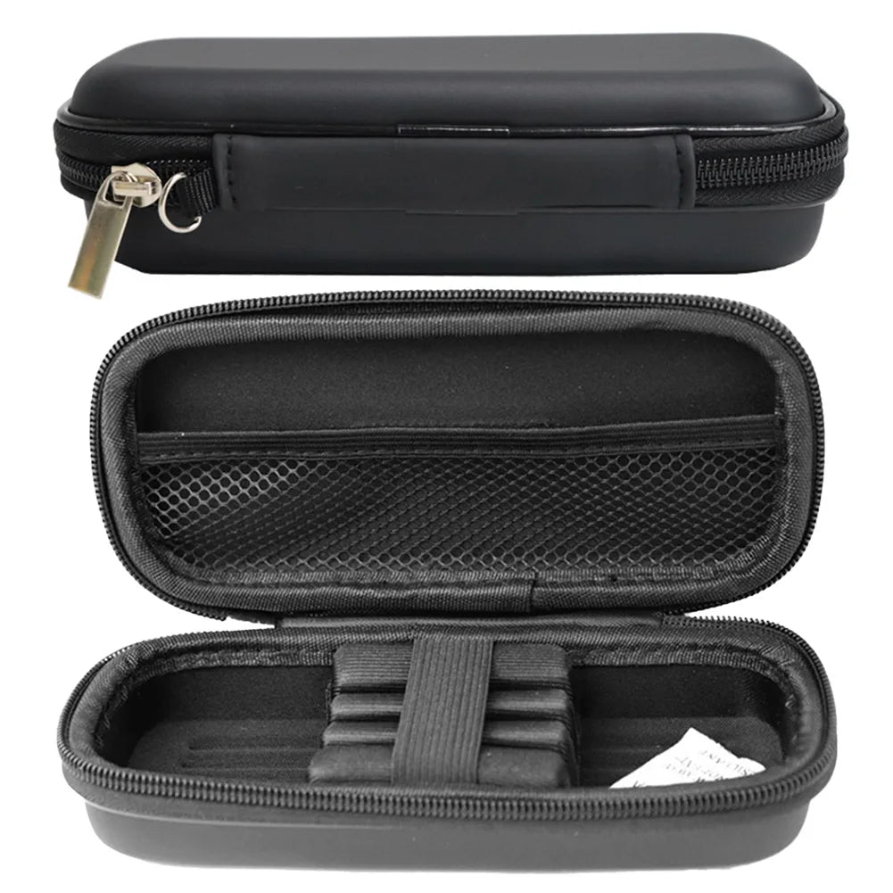 1PC EVA Tip Bag Organizer 3Cells Boomerang Holder Shafts Carrying Cases Box Pouch For Steel Platic Tips Storaging Drats Parts Oasis Select