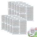 10Pcs Window Screen Repair Patch Self-adhesive Magic Tape Anti Mosquito Fly Bug Door Window Mesh Broken Holes Repair Sticker Oasis Select White