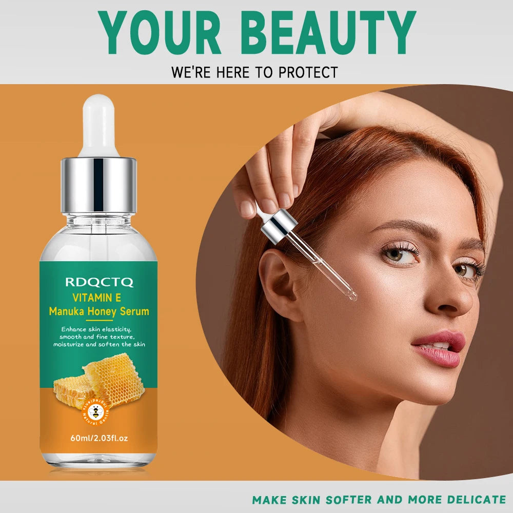 Vitamin E Honey Serum – Hydrating Face Essence for Smooth Skin Hydrating Face Serum Oasis Select