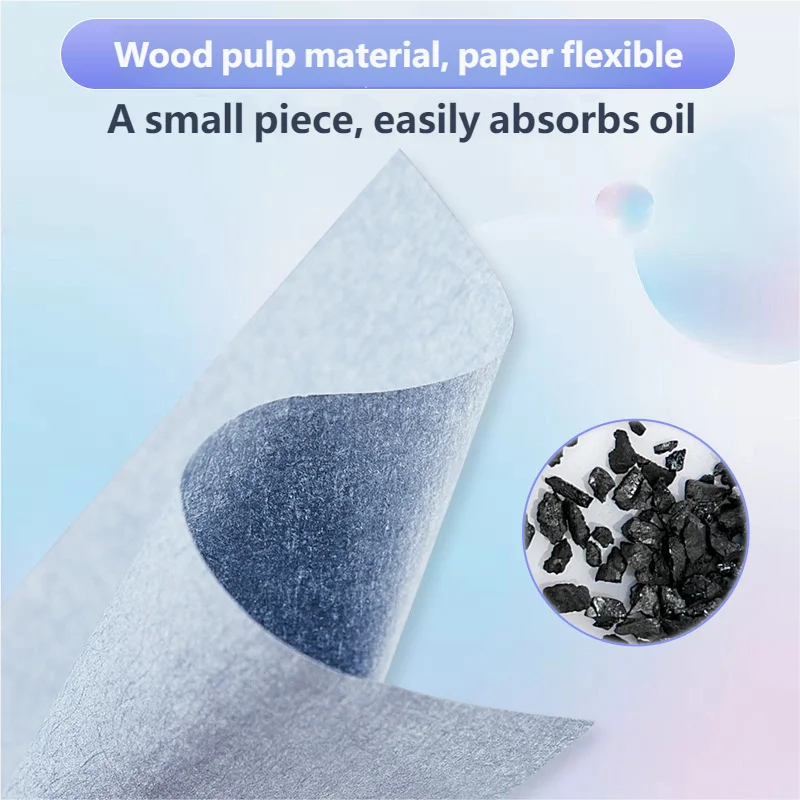 NEW Tear-off Facial Blotting Sheets Oil-Control for Men and Women Refreshing and Setting Makeup Oil-Absorbing Facial Papers Oasis Select