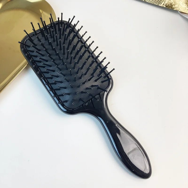 Oval Air Cushion Hair Brush – Boar Bristle Scalp Massage Comb
