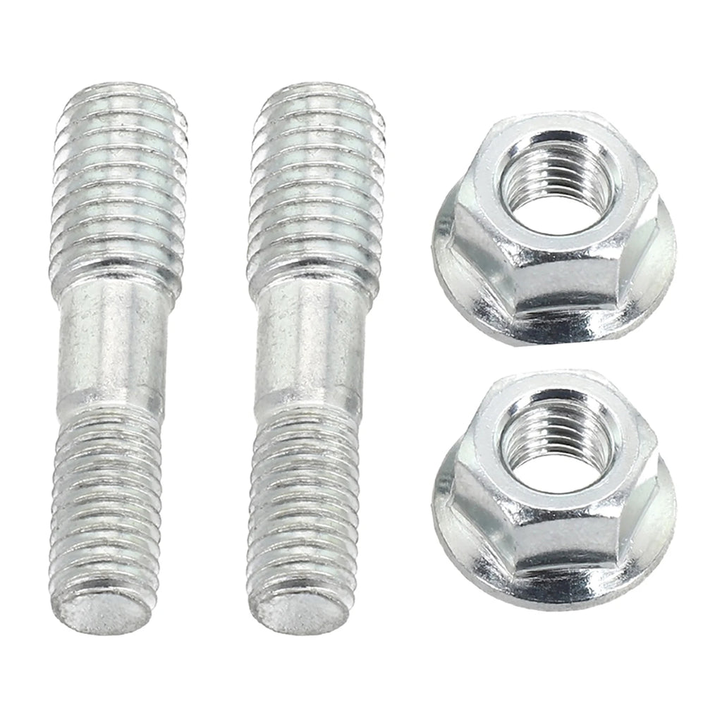 2pcs For 52/58 Chain Saw Guide Plate Double Head Screw Nuts Nut Accessories Garden Tool Parts Accessories Oasis Select 2pcs